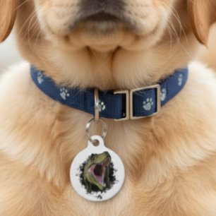 ティラノサウルス 恐竜 ペット 犬 猫 迷子 Id ペット　ネームタグ