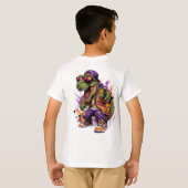 ティラノサウルス 恐竜 Tシャツ (裏面フル)