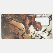 ティラノサウルス、爬虫類、三畳紀、絶滅、進化、恐竜 SAMSUNG GALAXYケース (裏面横)