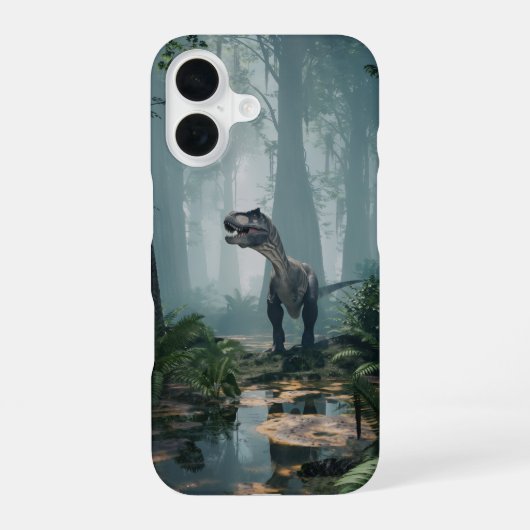 ティラノサウルス iPhone 16ケース (裏面)