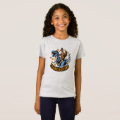 ティラノサウルスTシャツに乗るトルコレックス Tシャツ (正面フル)