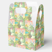 ティラノサウルスTレックス復活祭バニー切妻の好意ボックス フェイバーボックス (オープン)