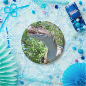 ティラノサウルスTレックス恐竜 ペーパープレート (パーティー)