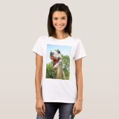 ティラノサウルスTレックス恐竜 Tシャツ (正面フル)
