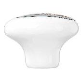 ティラミスケーキ漫画イラストレーション セラミックノブ (側面)