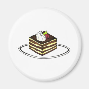ティラミスチョコレートペイタリアンストリーデザートマグネット マグネット