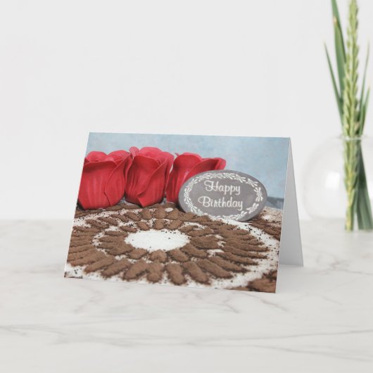 ティラミス：ハッピーバースデーカード カード (正面)
