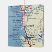 ティラモクORヴィンテージマップ セラミックオーナメント (左)