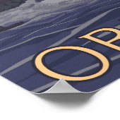 ティラモックライトハウスヴィンテージ旅行ポスター ポスター (角)