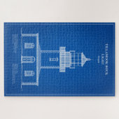 ティラモックロックライトハウス – オレゴン – AD ジグソーパズル (横)