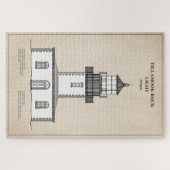 ティラモックロックライトハウス – オレゴン – SBD ジグソーパズル (横)