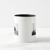 ティラモック、オレゴン州ライトハウスShip Photogrpから マグカップ (中央)