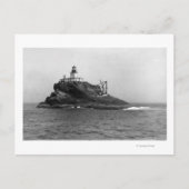 ティラモック・ロック、そのライトハウスによって支配 ポストカード (正面)