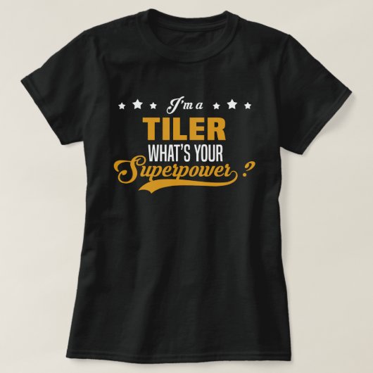 ティラー Tシャツ (デザイン正面)