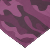 ティリアンパープルモノカラー迷彩柄 テーブルクロス (アングル)