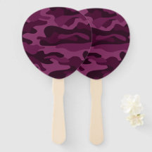 ティリアンパープルモノカラー迷彩柄