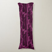 ティリアンパープルモノカラー迷彩柄 ボディピロー (正面縦)