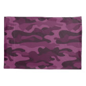 ティリアンパープルモノカラー迷彩柄 枕カバー (裏面-左)