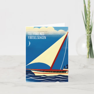 ティリケ・メッド・フェルセルスダーゲン、デンマークハッピーバースデー カード