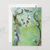 ティリーのティータイムはがき ポストカード (正面/裏面)