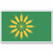 ティリー島国旗 シール (正面)