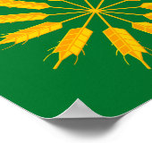 ティリー島国旗 ポスター (角)