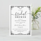 ティルエレガントデスドウスパートタロットブライダルシャワー 招待状 (スタンド正面)