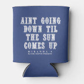 ティルザサン来アップカントリーミュージック引用文 缶クーラー (正面)