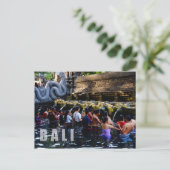 ティルタ・エンプル寺院(インドネシア・バリ島) ポストカード (スタンド正面)