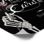 ティルデスウォーターカラースケルトンバラギフト&カード ポスター (角)