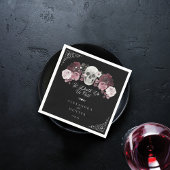 ティルデスウォーター色スカルバラゴシック結婚ズ スタンダードカクテルナプキン