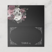 ティルデスウォーター色スカルバラゴシック結婚ズ プレイスカード (外部開封)