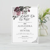 ティルデスウォーター色スカルバラゴシック結婚ズ 招待状 (スタンド正面)