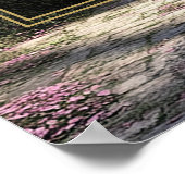 ティルデスゴシックフローラ庭園の結婚式歓迎 ポスター (角)