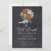 ティルデスゴシックブライダルシャワー 招待状 (正面)