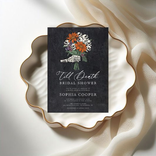 ティルデスゴシックブライダルシャワー 招待状