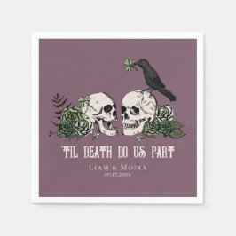 ティルデスゴシックSt patricks dayフローラスカル スタンダードカクテルナプキン