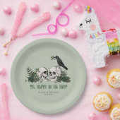 ティルデスゴシックSt patricks dayフローラスカル ペーパープレート (パーティー)