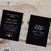 ティルデススカルこうもりスパイア結婚ゴシック 招待状