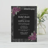 ティルデスドウアメリカパーティーゴシックブライダルシャワー 招待状 (スタンド正面)