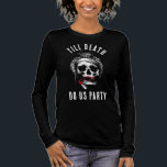 ティルデスドウアメリカパーティースカルバチェロレッテ トライブレンドＴシャツ<br><div class="desc">怖いスケルトンが好きでも、中間でも、赤い口紅のギャグを持つこのスカルは、あなたのスタイルボリュームをアップする準備ができている。この口紅を愛するスカルデザインでショーを盗むあなたのバチェロレッテにロックインのアクセントを追加することを確実に週末の長い間。「パーソナライズ」ボタンを使用して、T型の背面に将来の花嫁、日付クリック、宛先の名前を追加する。</div>
