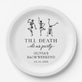 ティルデスドウアメリカパーティーバチェロレッテ週末 ペーパープレート (正面)