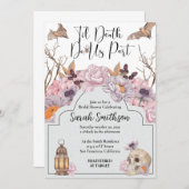 ティルデスドウスアパートハロウィーンブライダルシャワー 招待状 (正面/裏面)