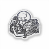 ティルデスドウスパークラシックツ不気味- Skeleton Sl シール (正面)