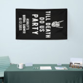 ティルデスドウスパーティースケルトンカスタムブラック 横断幕 (トレードショー)