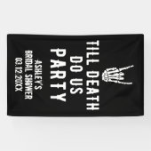 ティルデスドウスパーティースケルトンカスタムブラック 横断幕 (横)