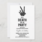 ティルデスドウスパーティースケルトン婚約パーティ 招待状 (正面)