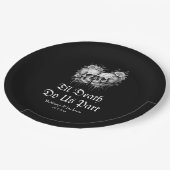 ティルデスドウスパーティーハロウィーンブライダルシャワー ペーパープレート (アングル)