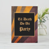 ティルデスドウスパーティーハロウィーン招待状 招待状 (スタンド正面)