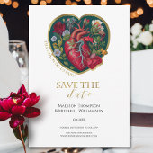 ティルデスドウスパートゴシックハート金ゴールドハロウィーン セーブザデート